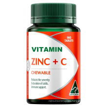 Zinc + Liposomal Vitamin C Tablets - 90 Ct Supports Immune System